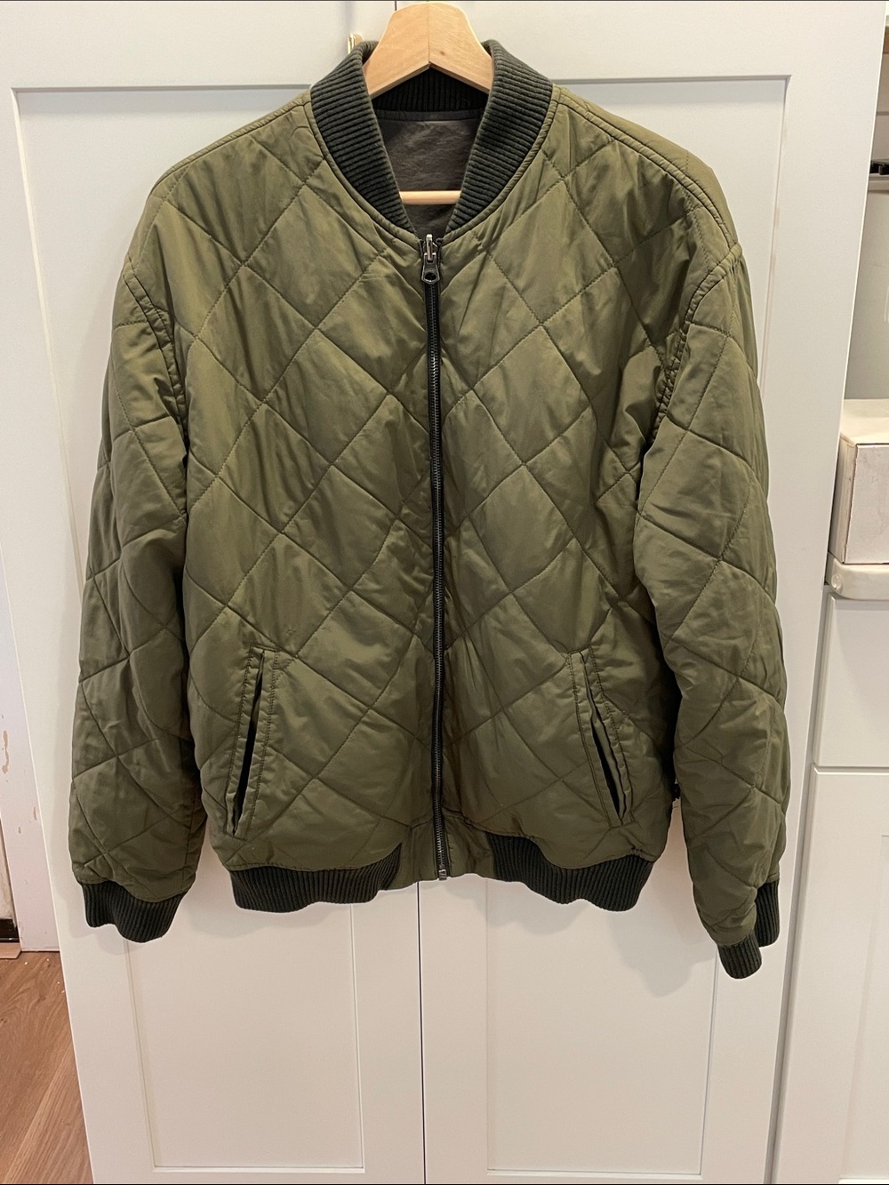 Faherty Reversible Surplus Bomber Jacket